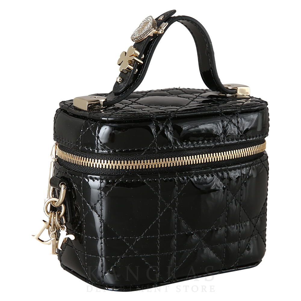 CHRISTIAN DIOR(USED)크리스찬디올 페이던트 베니티 탑핸들 마이크로